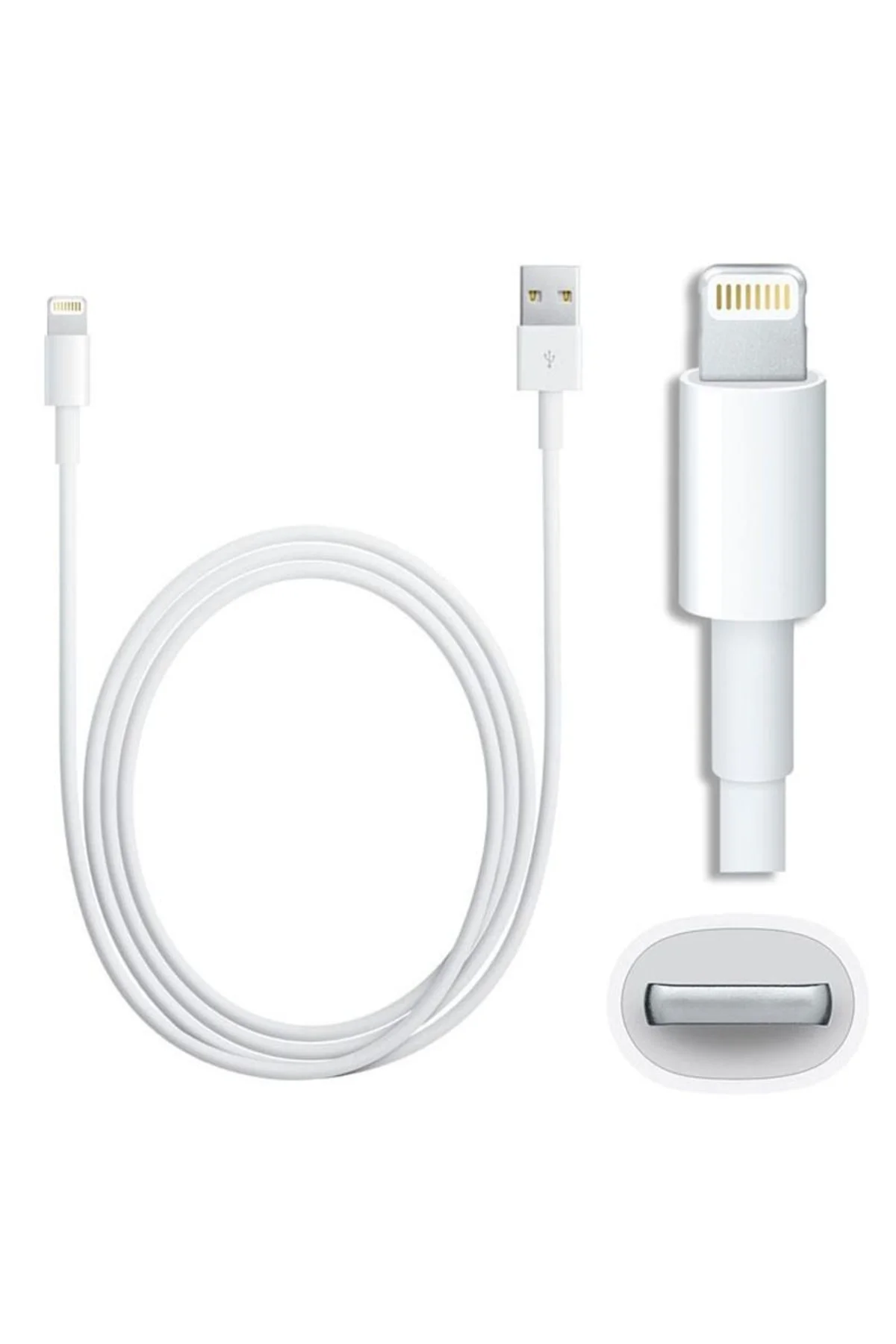 Iphone Tüm Serilere Uyumlu Şarj Ve Data Lightning Kablosu 2mt-200 Cm 6-7-8-plus-x-11-11pro-12-13-14