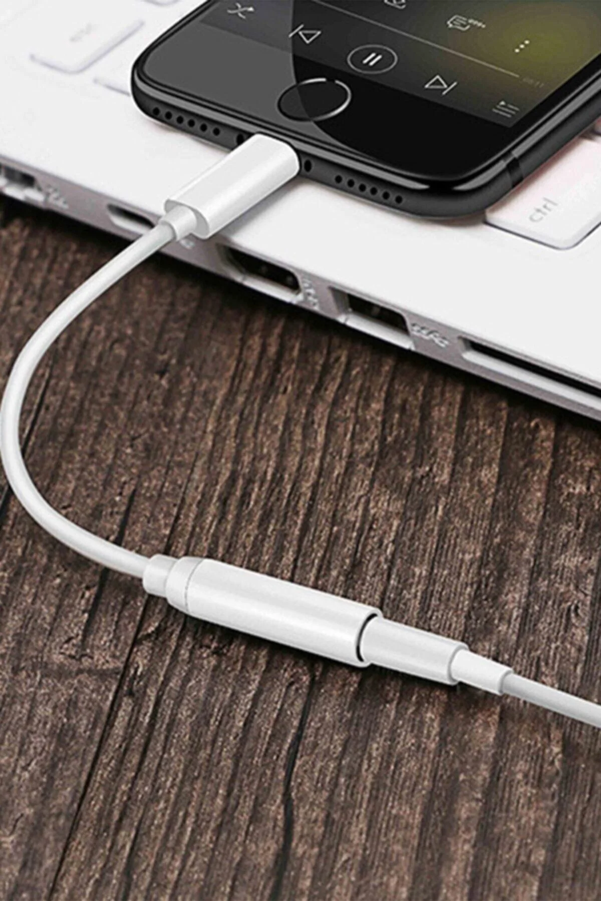 Iphone Tüm Serilerle Uyumlu Lightning Telefon Kulaklık Çevirici A