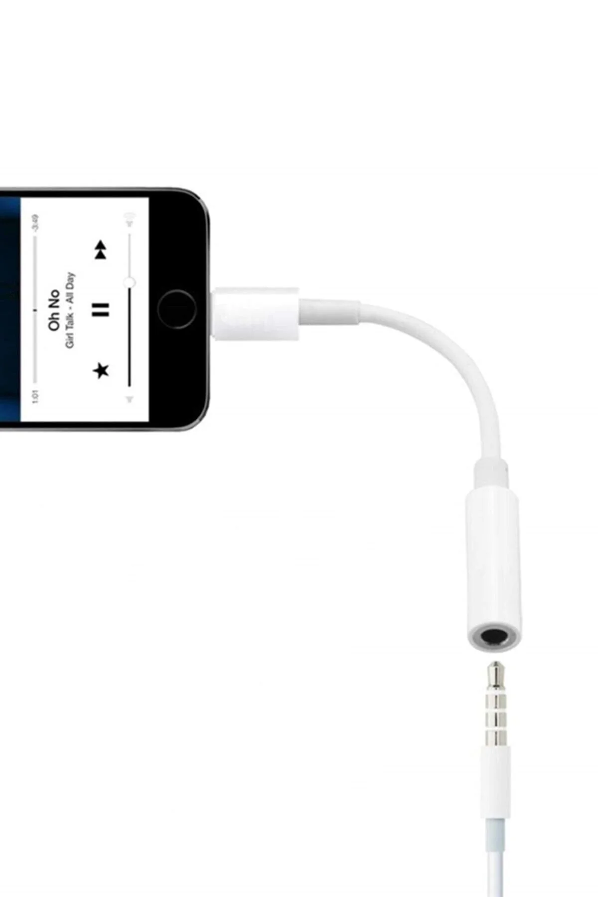 Iphone Tüm Serilerle Uyumlu Lightning Telefon Kulaklık Çevirici A