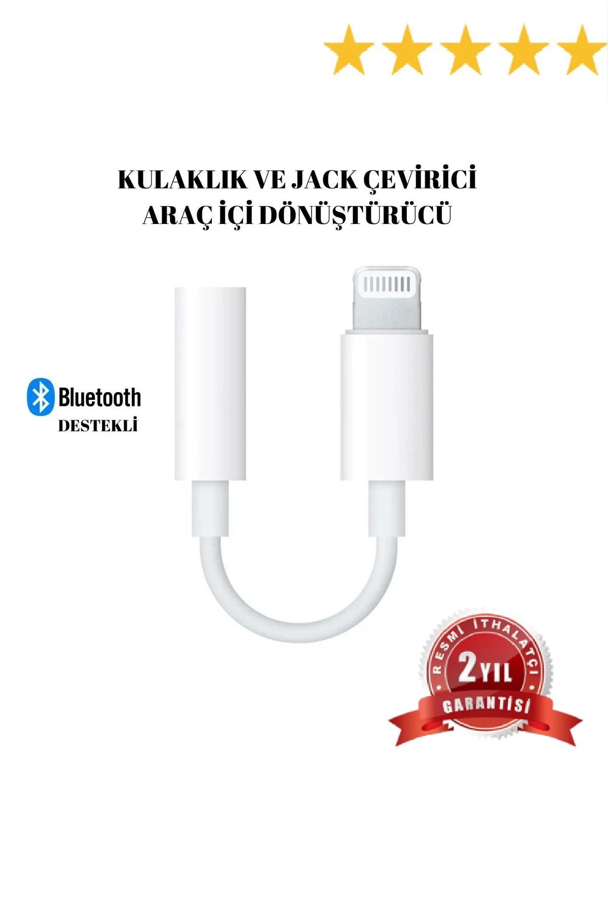 Iphone Tüm Serilerle Uyumlu Lightning Telefon Kulaklık Çevirici A