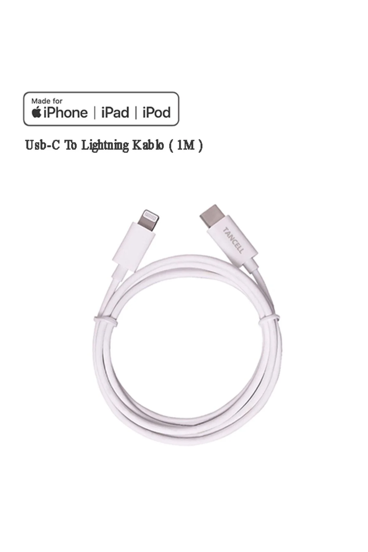 Iphone Type-c Lightning Şarj Kablosu Orjinal Mfi Lisanslı Data Ka