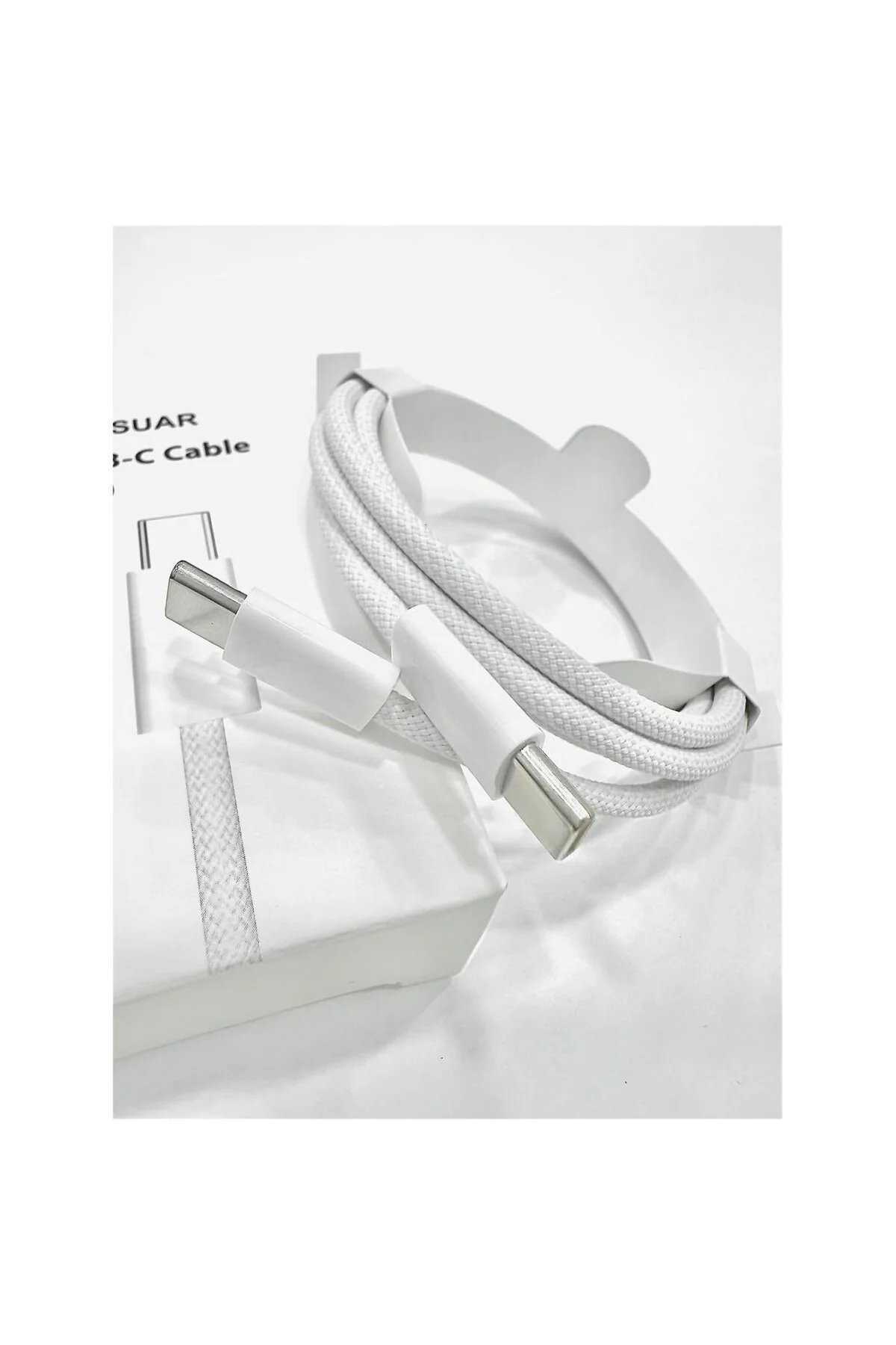Iphone USB-C To USB-C 20w 1 Metre Hızlı Şarj Kopmaz Örgü Kablo Iphone 15-15promax-16-