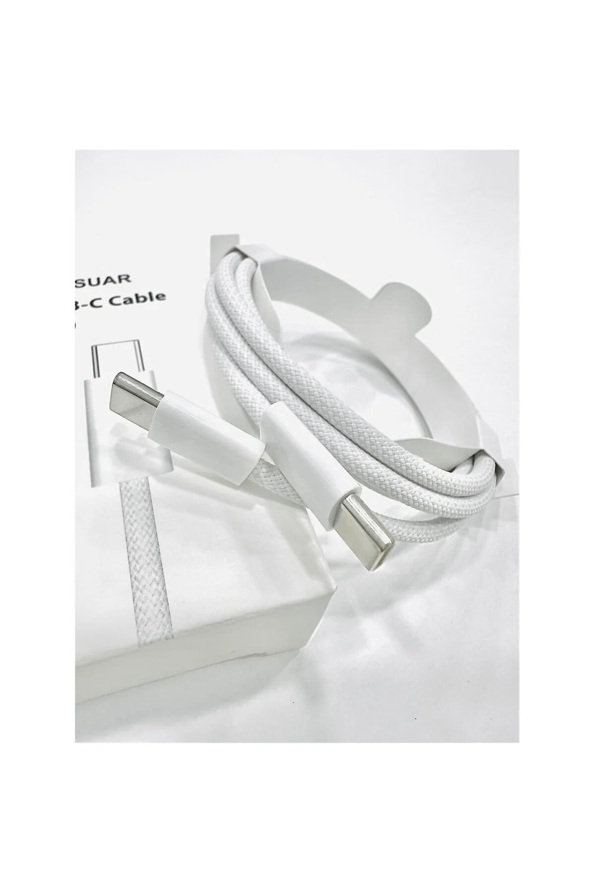 Iphone USB-C To USB-C 20w 1 Metre Hızlı Şarj Kopmaz Örgü Kablo Iphone 15-15promax-16-