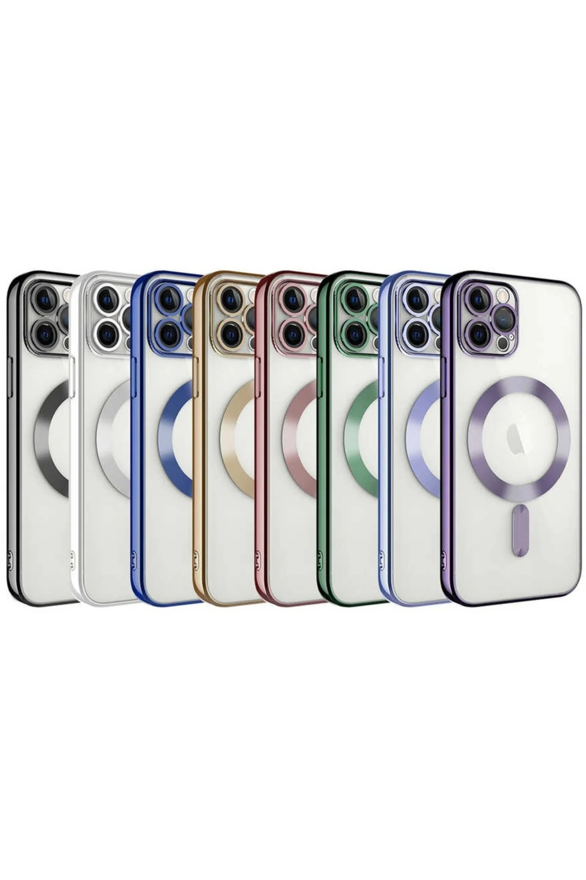 iPhone Uyumlu 13 Pro Kılıf Kamera Korumalı Magsafe Wireless Şarj 
