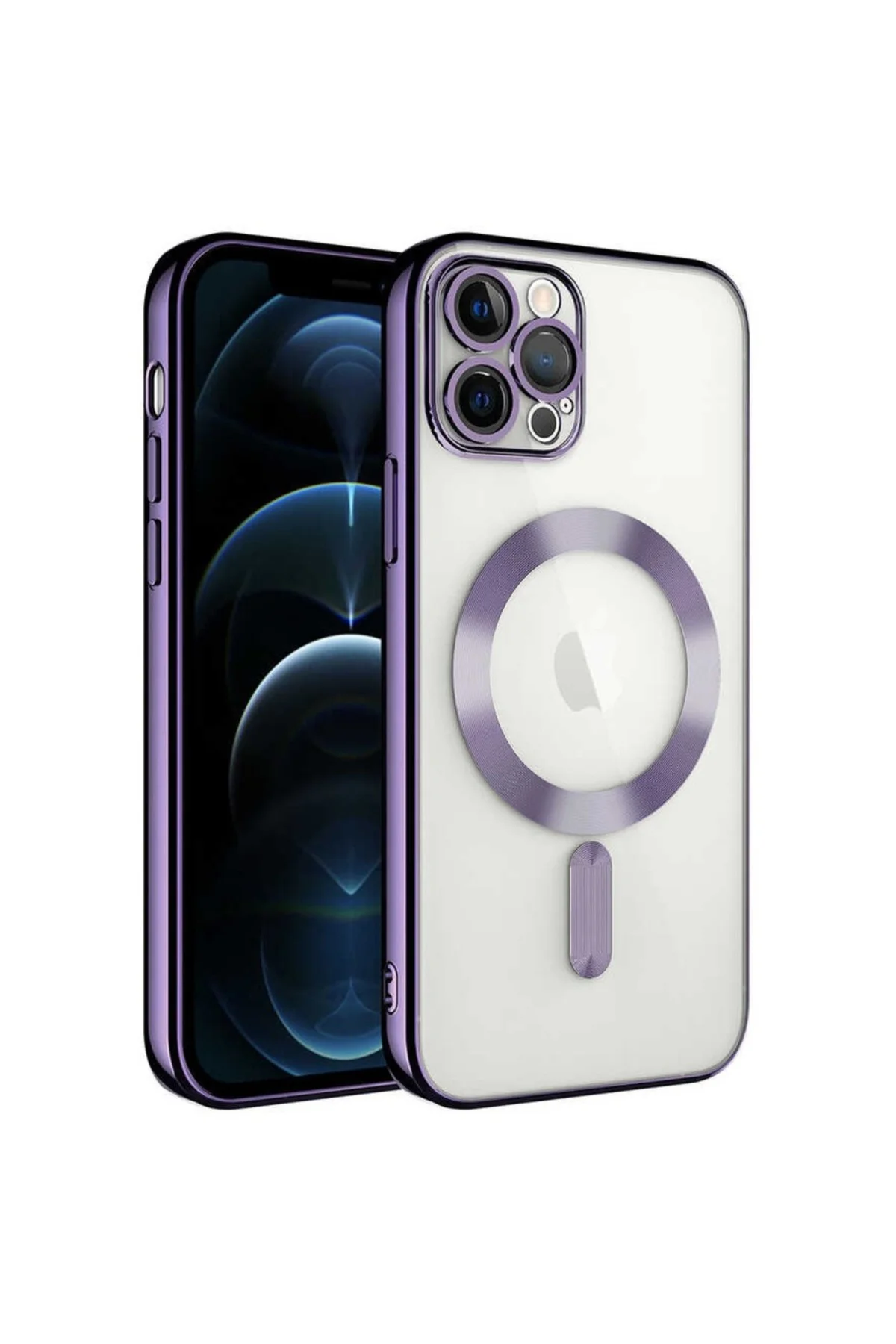 iPhone Uyumlu 13 Pro Kılıf Kamera Korumalı Magsafe Wireless Şarj 