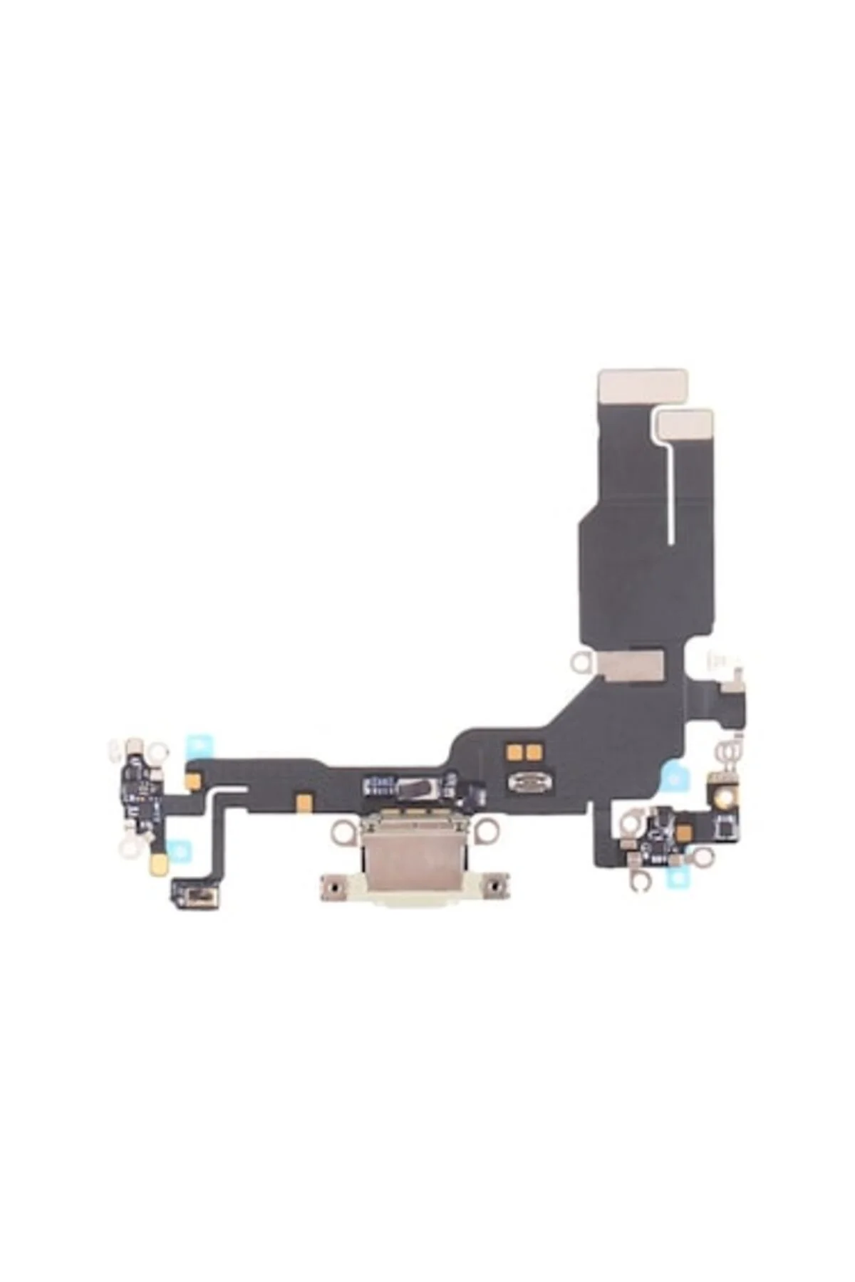 iPhone Uyumlu 15 Şarj Bordu Flex Kablo Sarı
