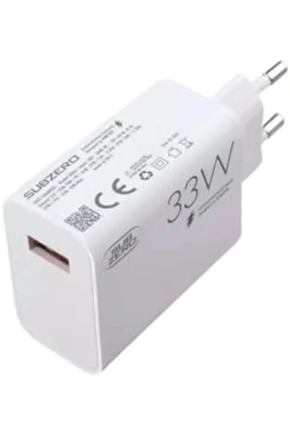 İphone Uyumlu 33W Turbo Şarj Başlığı Usb Başlık Girişli Ev Şarj (