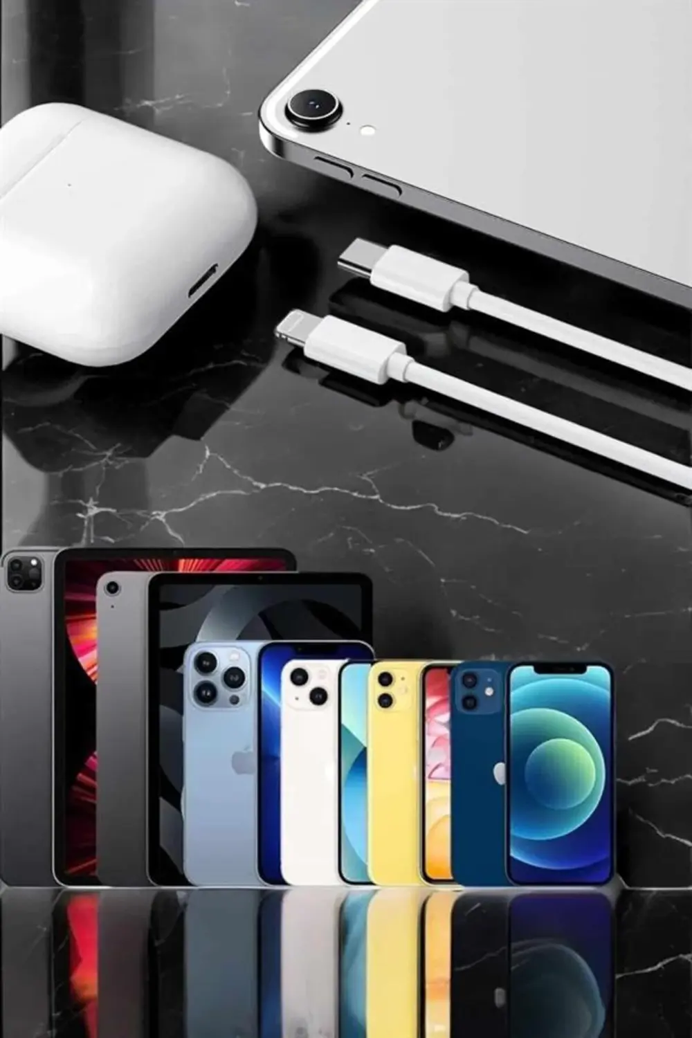 Iphone Uyumlu İOS Uyumlu Lightning Hızlı Şarj Tye C Lightning Şar