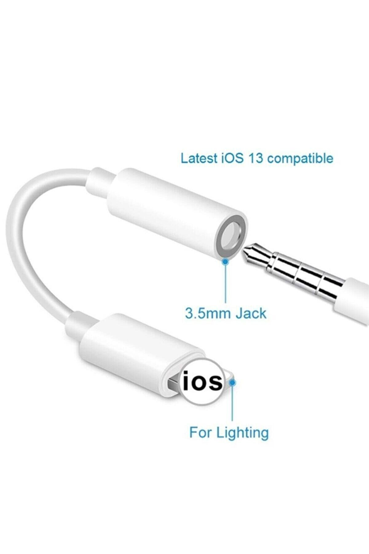 Just Cheap Store İphone Uyumlu Kablolu Kulaklik Çevirici Adaptör Lightning To Head