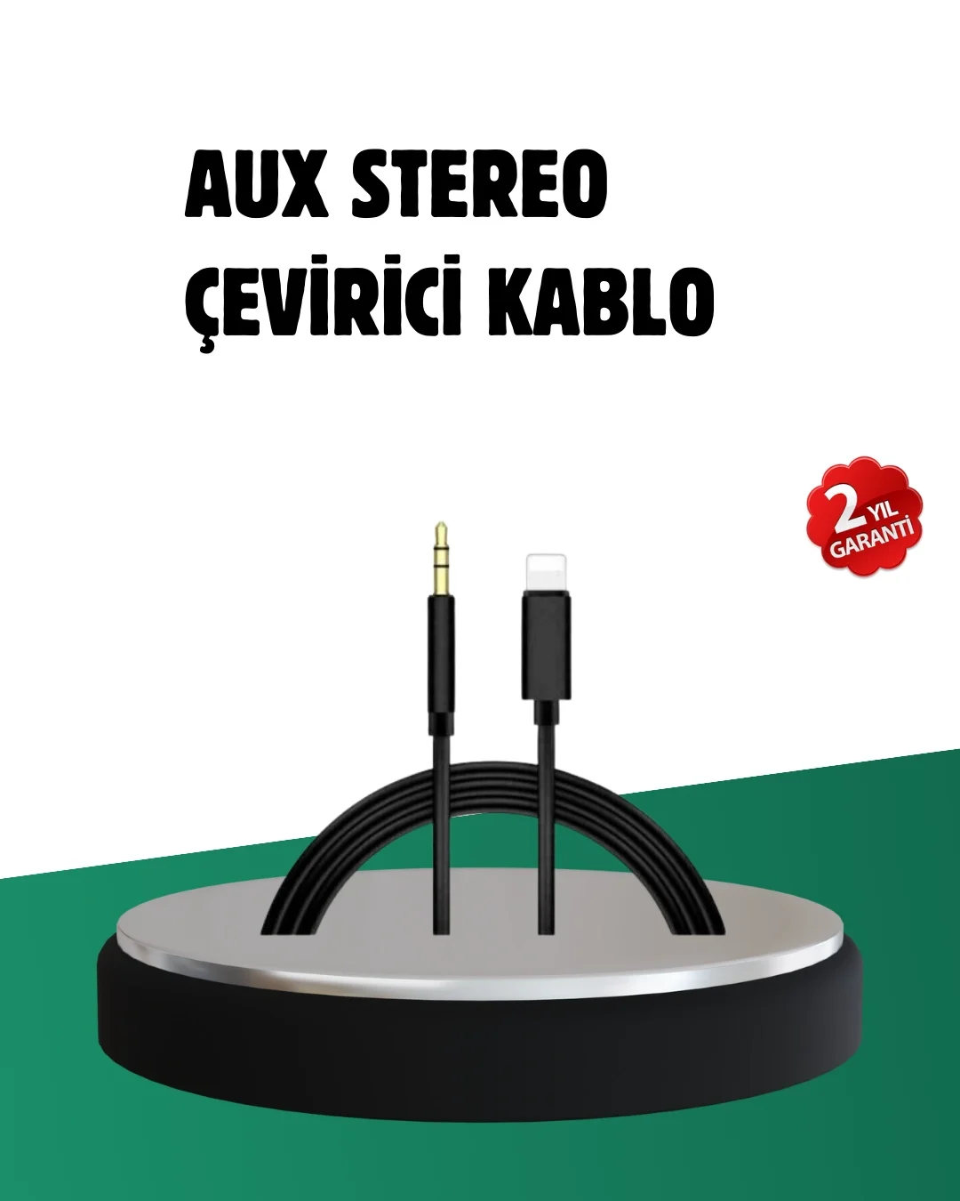 iPhone Uyumlu Lightning 3.5mm Aux Adaptör Kablo Stereo Ses Aktarım Fiyatı, Yorumları ve Özellikleri
