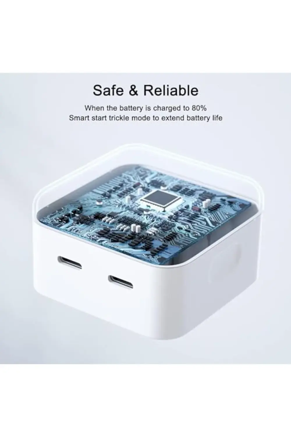 iPhone Uyumlu USB-C - Lighting 35W Hızlı Şarj Cihazı Çift Çıkışlı