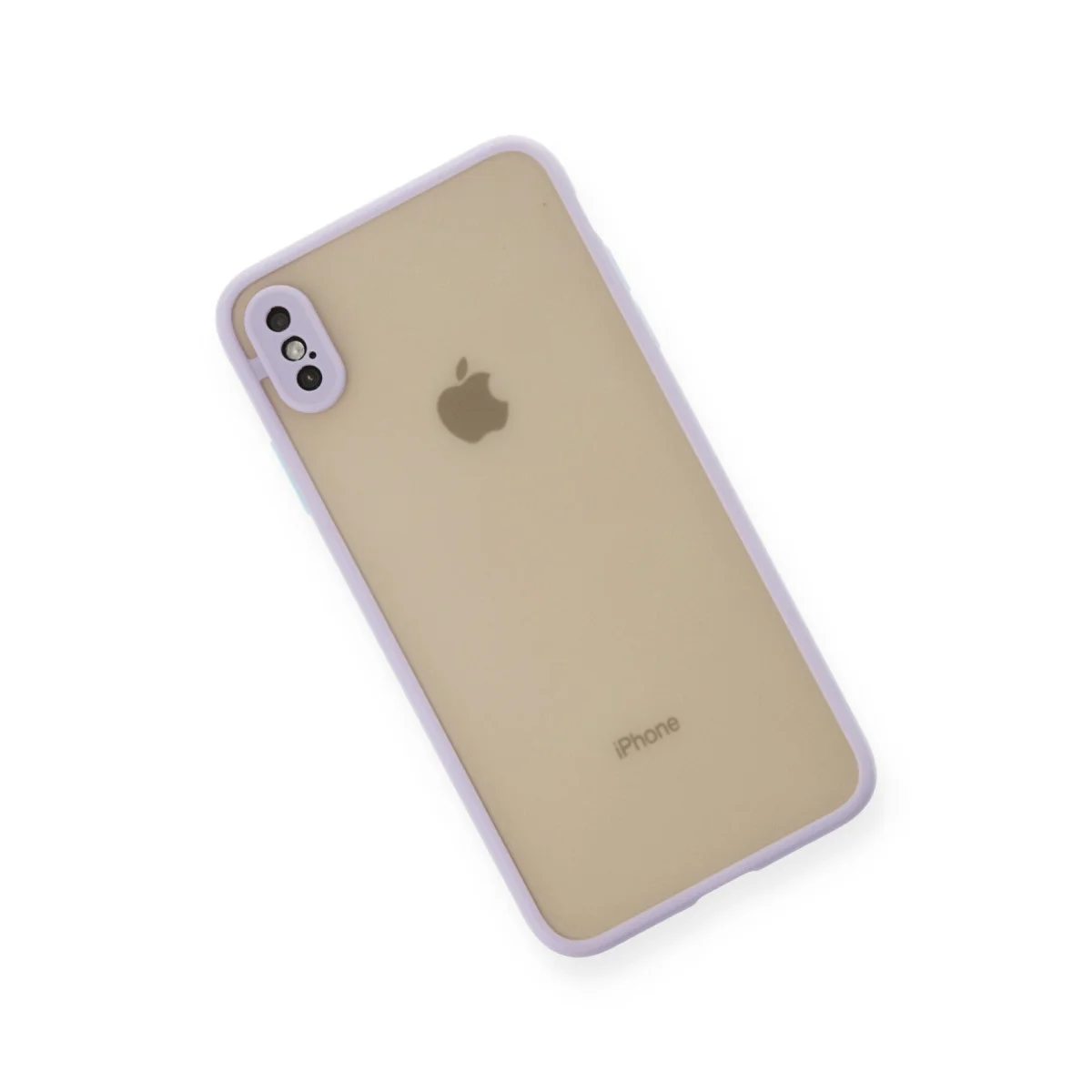 iPhone X Montreal Silikon Kılıf - Modern Mor Tasarım ve Premium Koruma