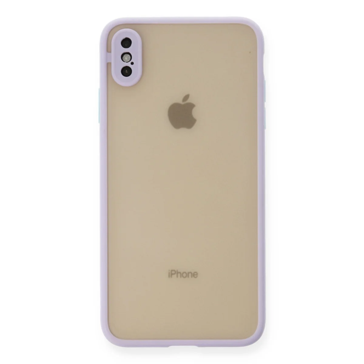 iPhone X Montreal Silikon Kılıf - Modern Mor Tasarım ve Premium Koruma