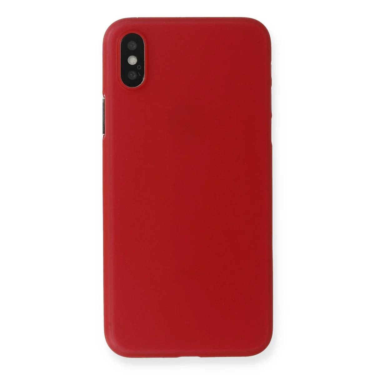 iPhone X Ultra İnce PP Kılıf - Kırmızı