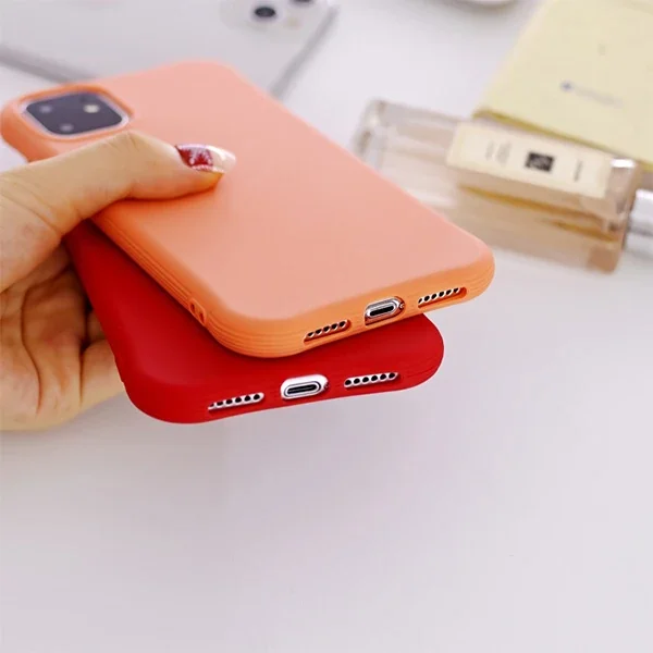 iPhone X-XS Kılıf Darbeye Dayanıklı Şeffaf Silikon