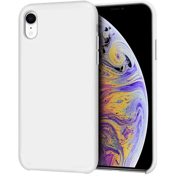 iPhone XR 6.1" Kadife İçi Liquid Silikon Kılıf - Sarılmaz Kaydırmaz