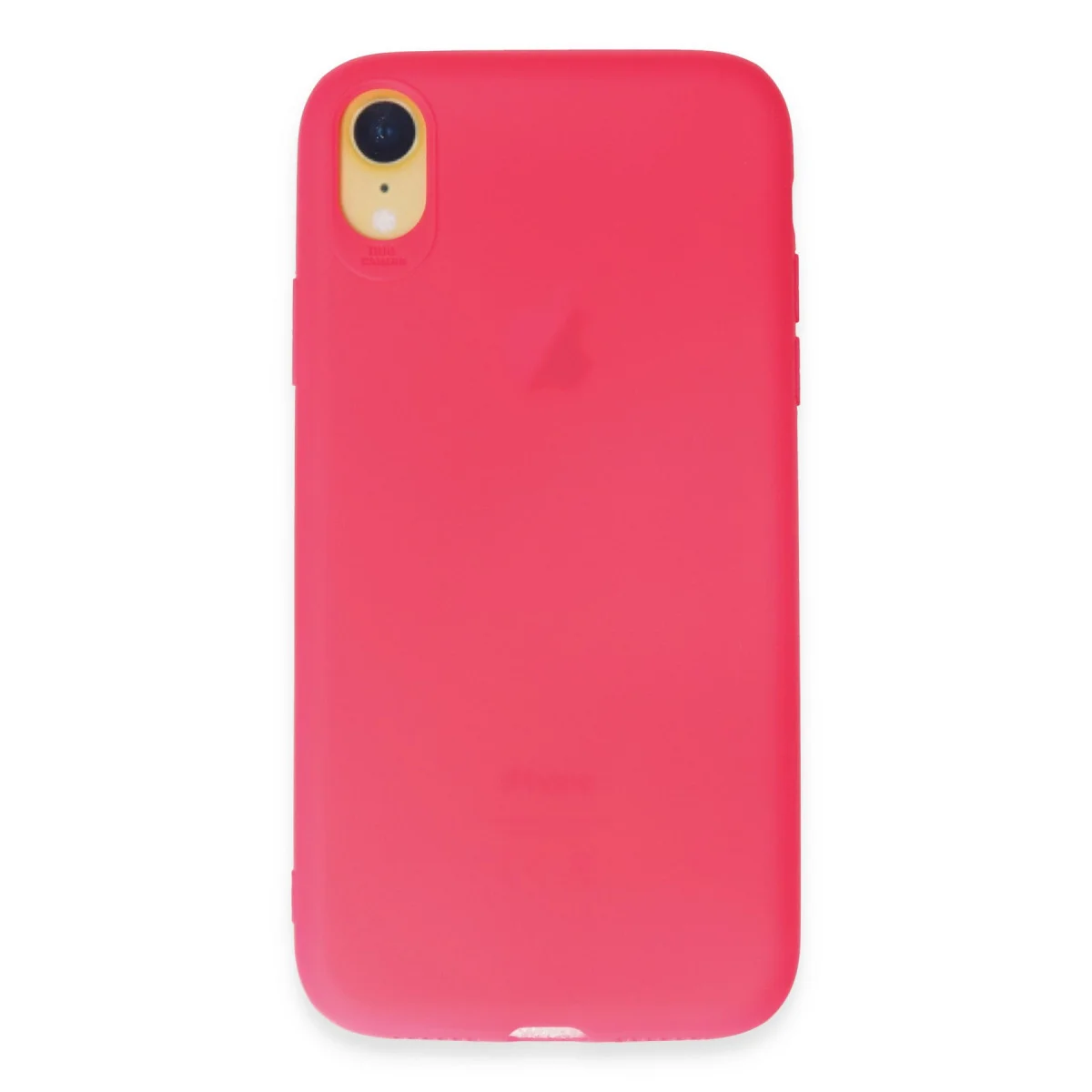 iPhone XR First Serisi Silikon Kılıf - Pembe