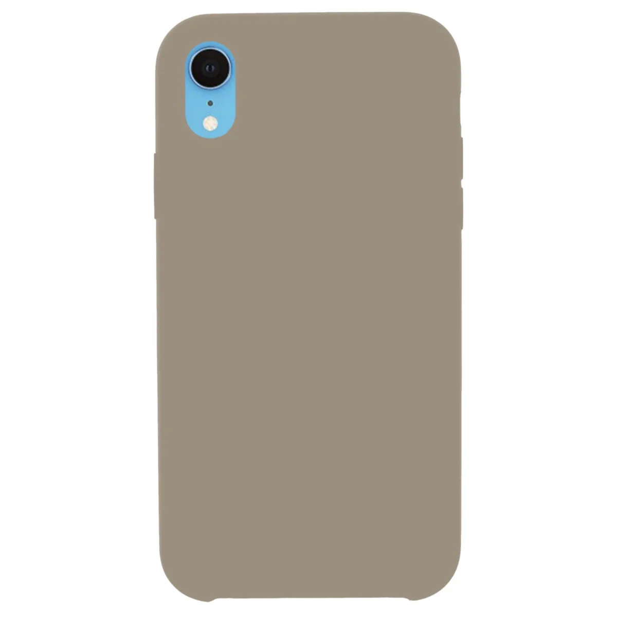 iPhone XR Kılıf Lansman Legant Silikon - Bej | Elden Kaymaz Korumalı Kılıf