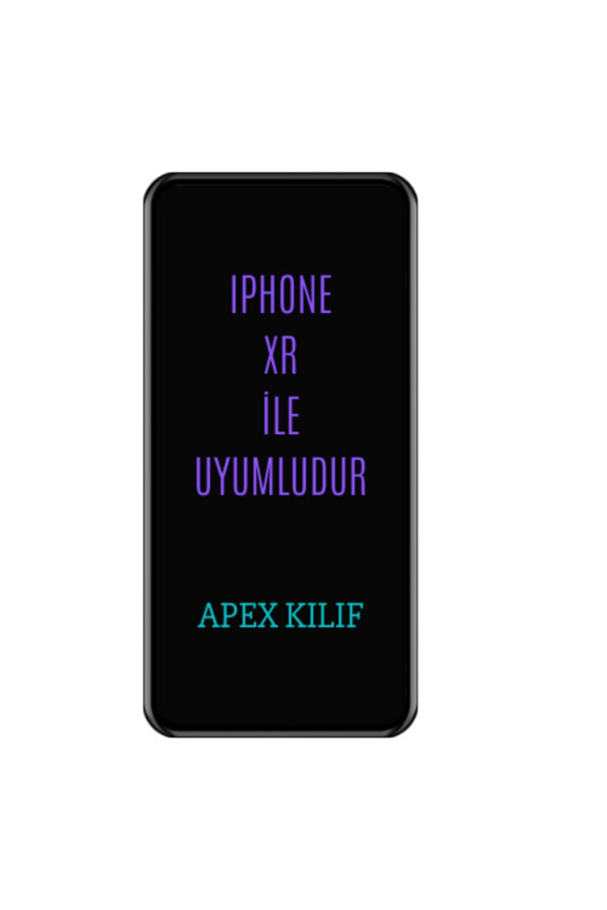 Iphone Xr Tam Kapatan Cam Ekran Koruyucu Black