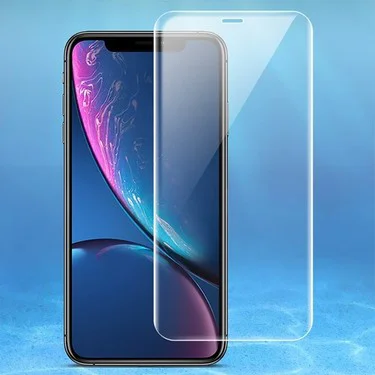 iPhone Xr ve iPhone 11 İçin Aynalı 3D Full Cam Ekran Koruyucu - 5775