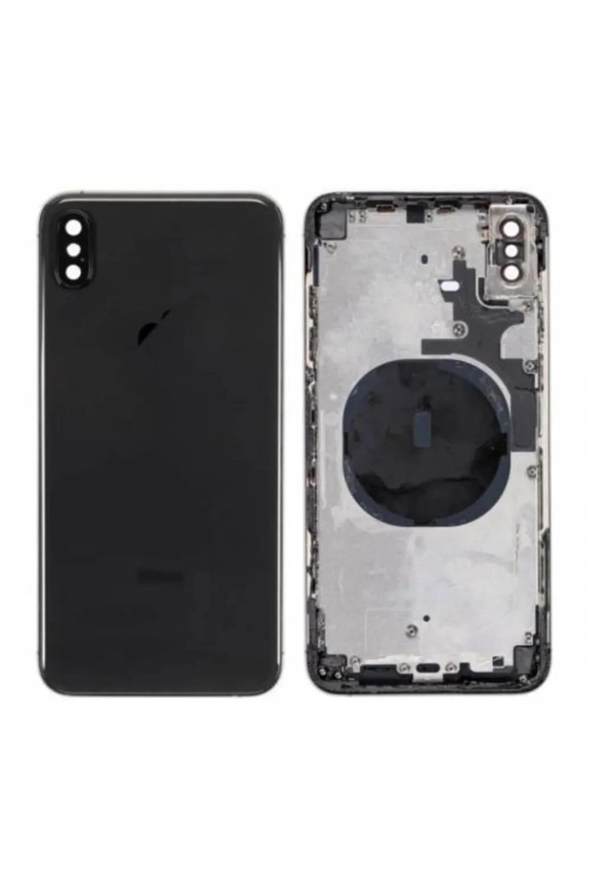 iPhone XS MAX BOŞ Kasa Kapak (Siyah) iPhone XS MAX BOŞ Kasa Kapak (Siyah)