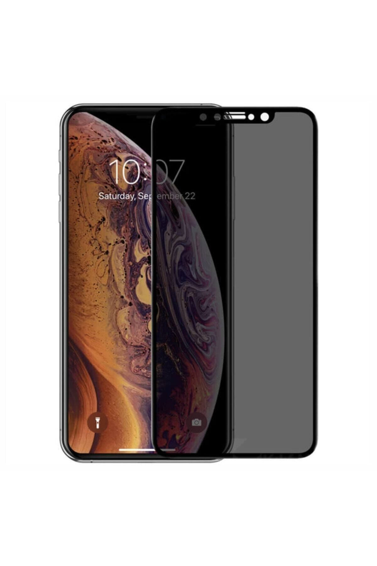 Iphone Xs Max Kavisli Gizlilik Filtreli Zengin Çarşım Hayalet Ekr