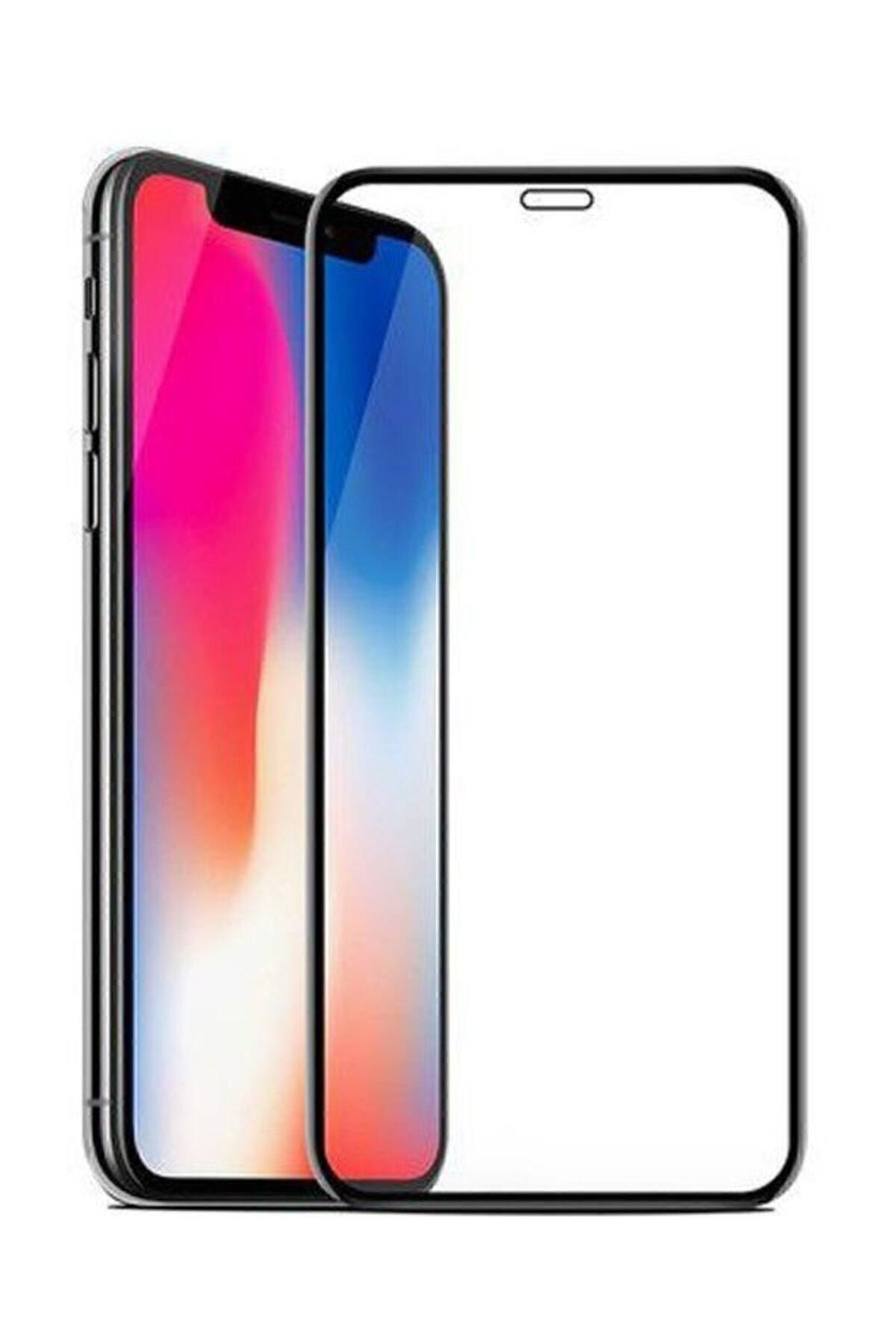 Iphone Xs Max Kavisli Tam Kaplayan 9d Ekran Koruyucu Film