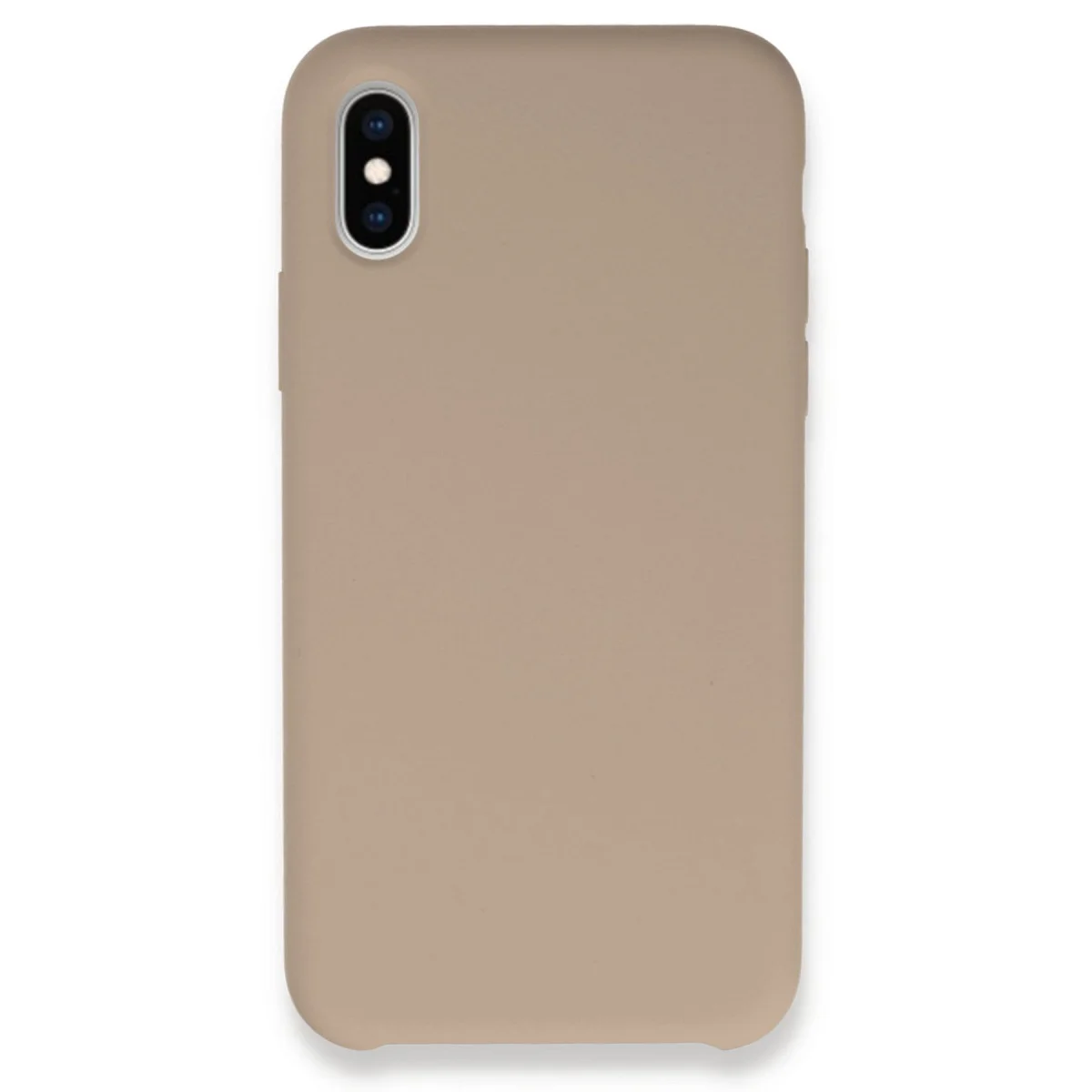 iPhone XS Max Kılıf Lansman Legant Silikon - Açık Pembe Darbe Korumalı Süet İçi Kılıf