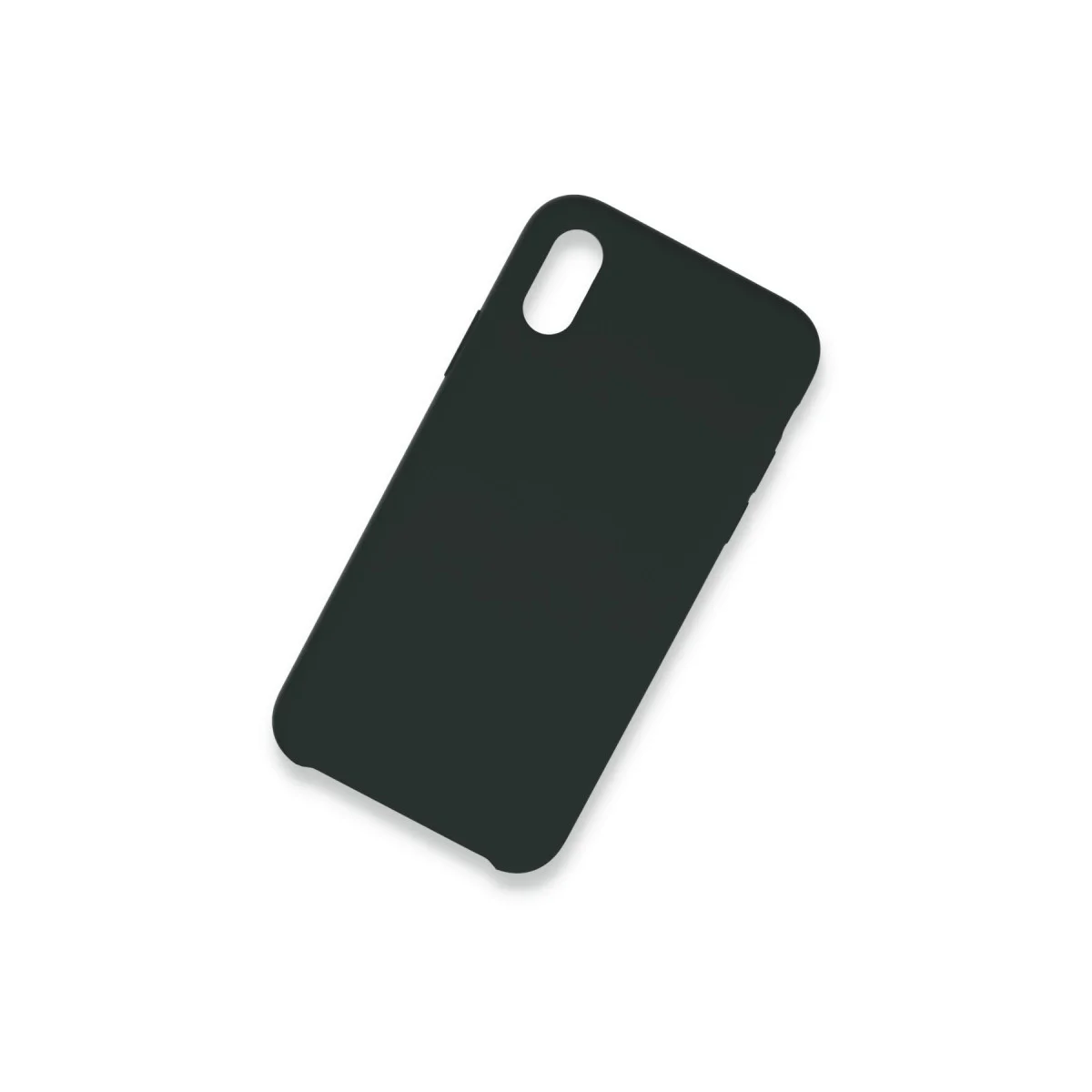 iPhone XS Max Kılıf - Silikon Koyu Yeşil | Darbe Emici Nano Kaplama