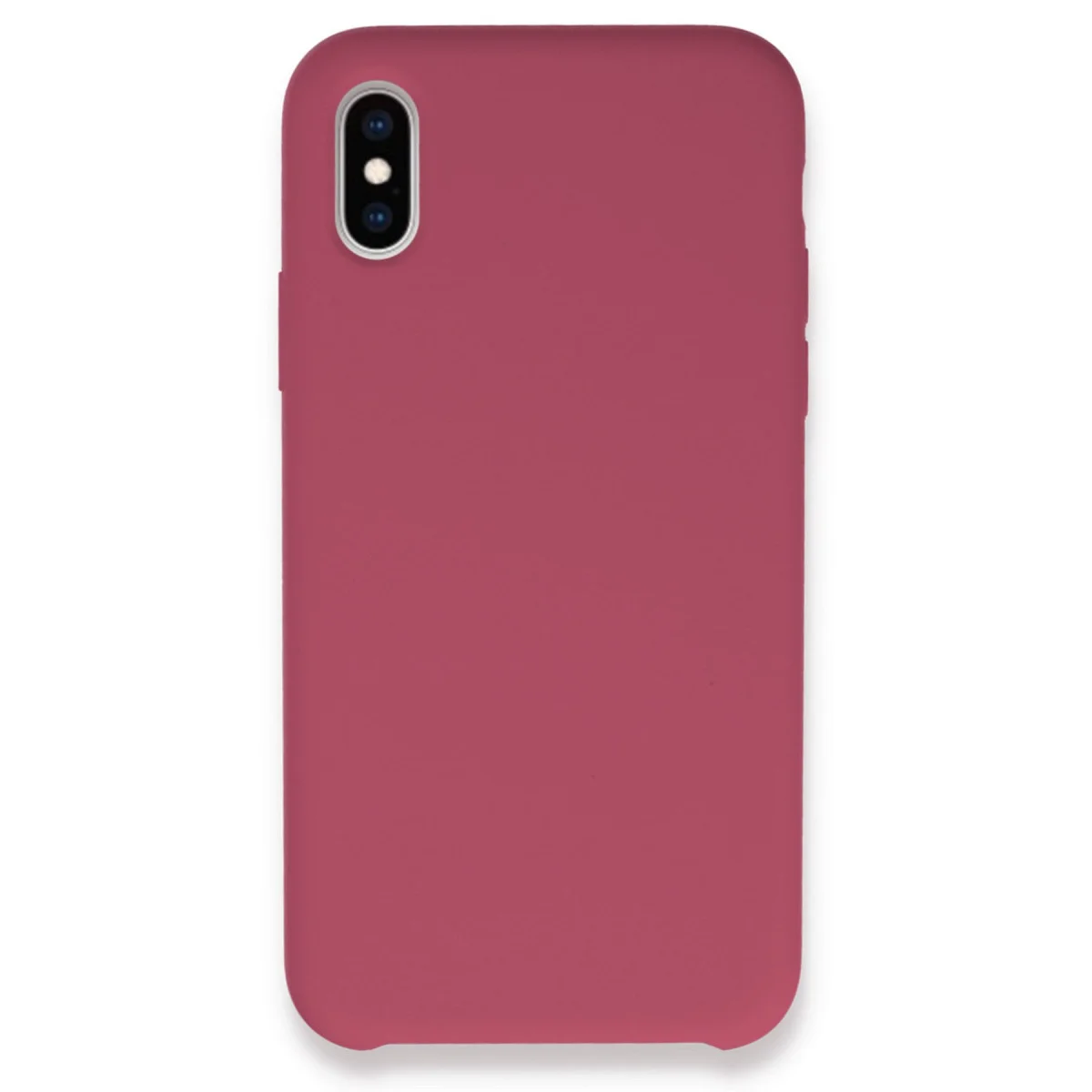 iPhone XS Max Kılıf - Lansman Legant Silikon Fuşya | Elden Kaymaz Koruma