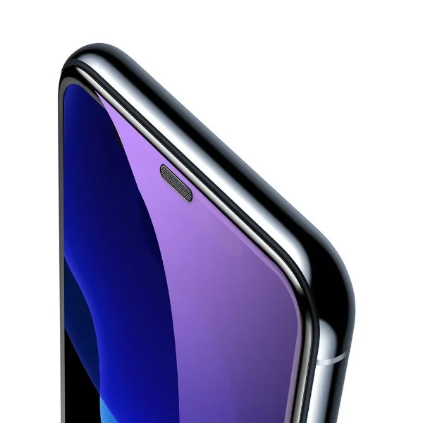 iPhone XS-X 5.5" Anti Mavi Işık Full Cam Ekran Koruyucu 2’li Set - Göz Yorgunluğunu Azaltır