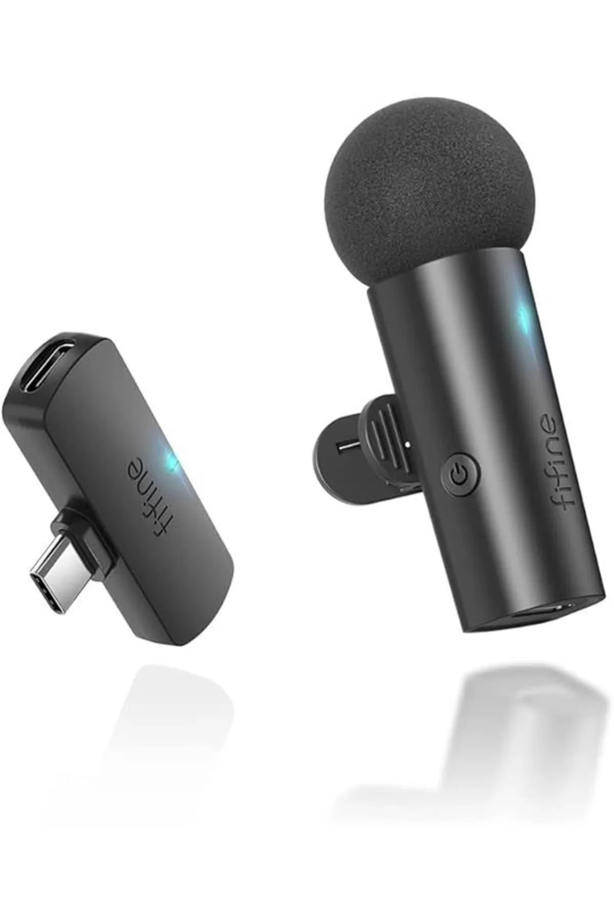 iPhone15 (USB C)/Android Telefon/Tablet için Kablosuz Yaka Yaka M