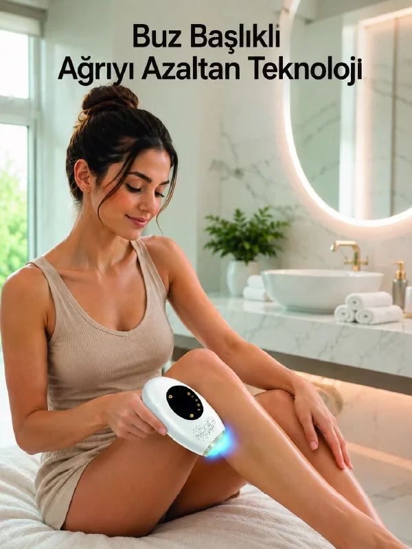 IPL Epilasyon Cihazı - Yüz ve Vücut İçin Uzman Çözüm ve Modern Tasarım