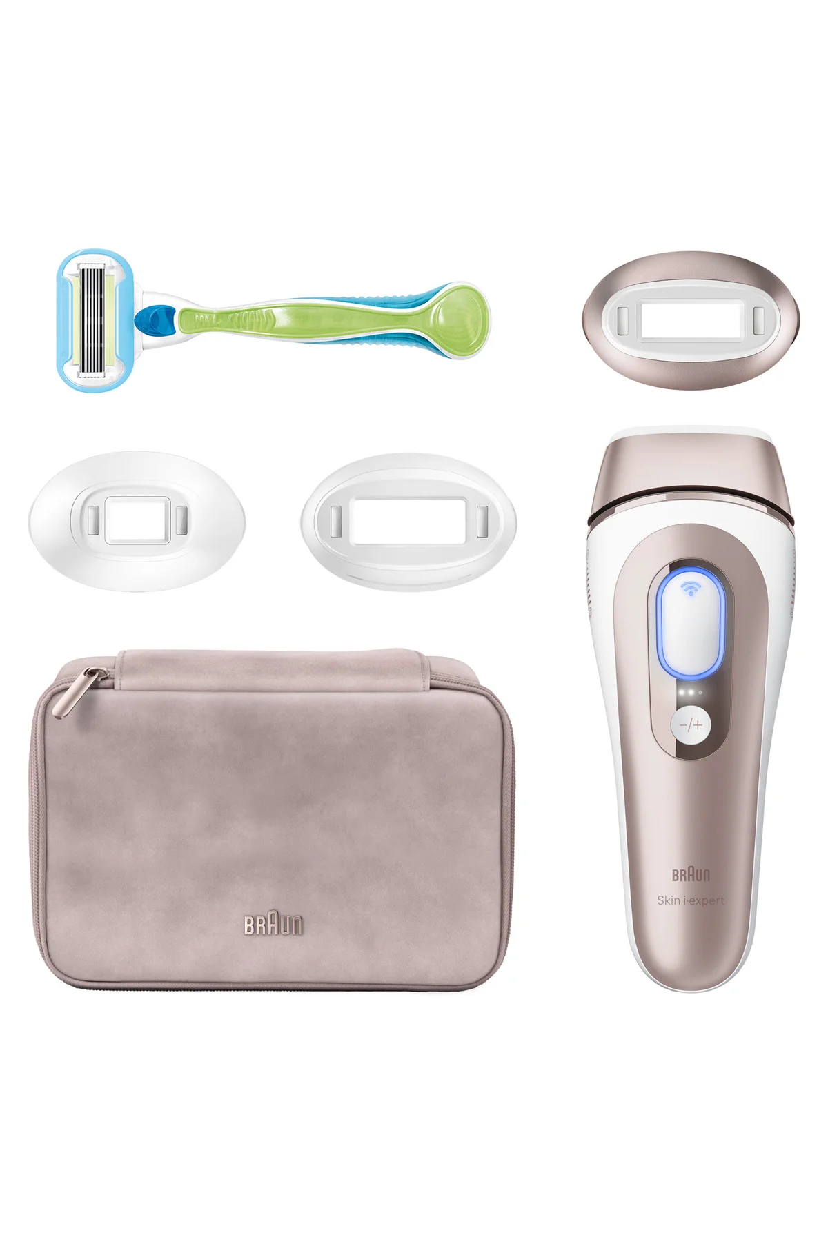 IPL Skin i·expert, Evde Tüy Alma, Ücretsiz Uygulama, Çanta, Gille