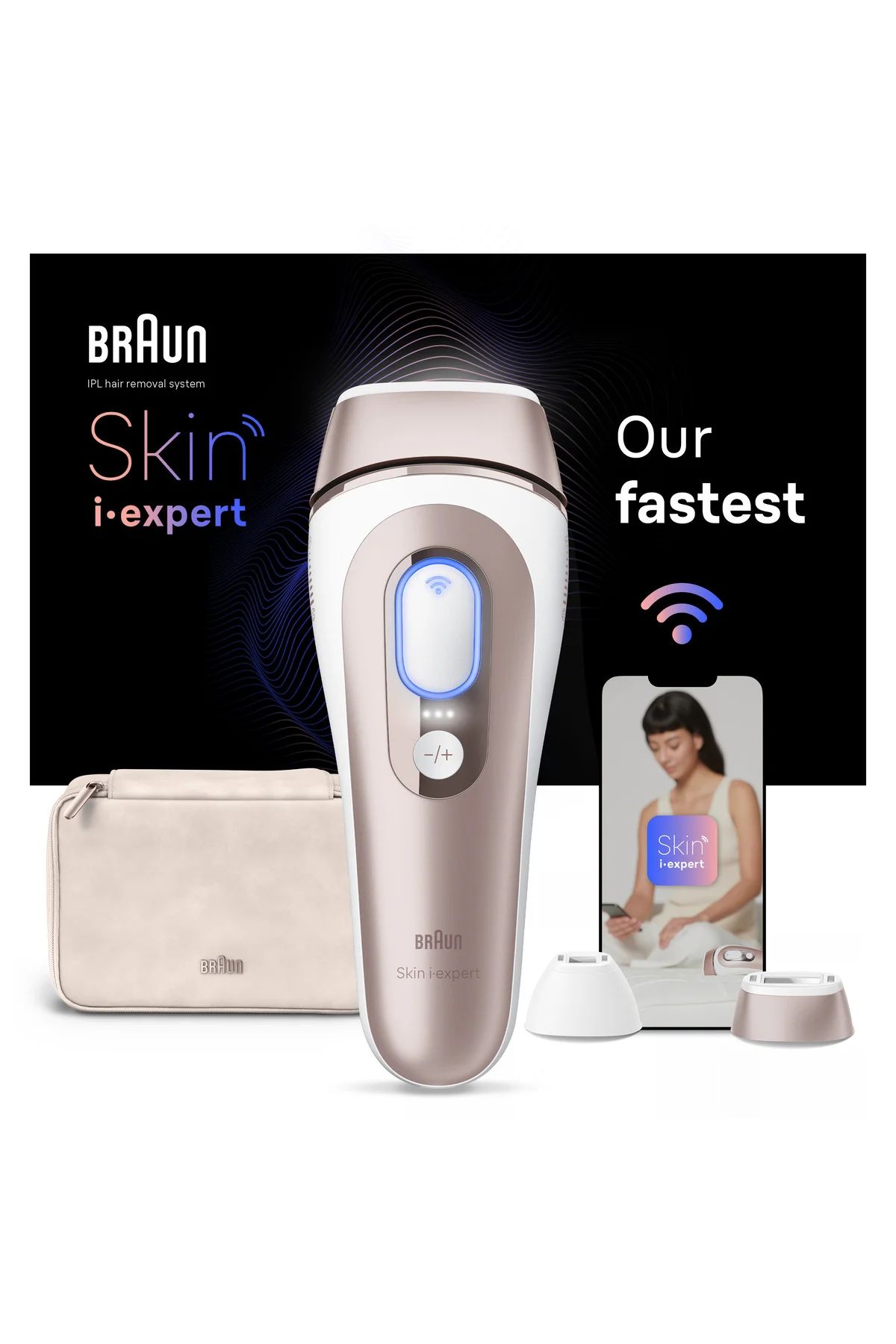 IPL Skin i·expert, Evde Tüy Alma, Ücretsiz Uygulama, Çanta, Gille