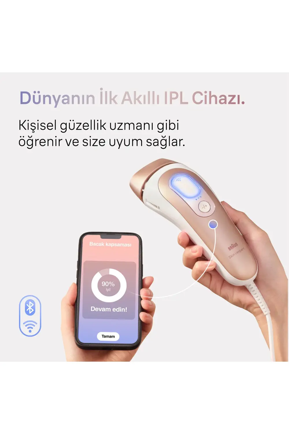 IPL Skin i·expert, Evde Tüy Alma, Ücretsiz Uygulama, Çanta, Gille