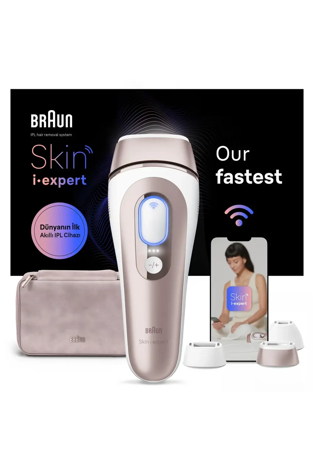 IPL Skin i·expert, Evde Tüy Alma, Ücretsiz Uygulama, Çanta, Gille