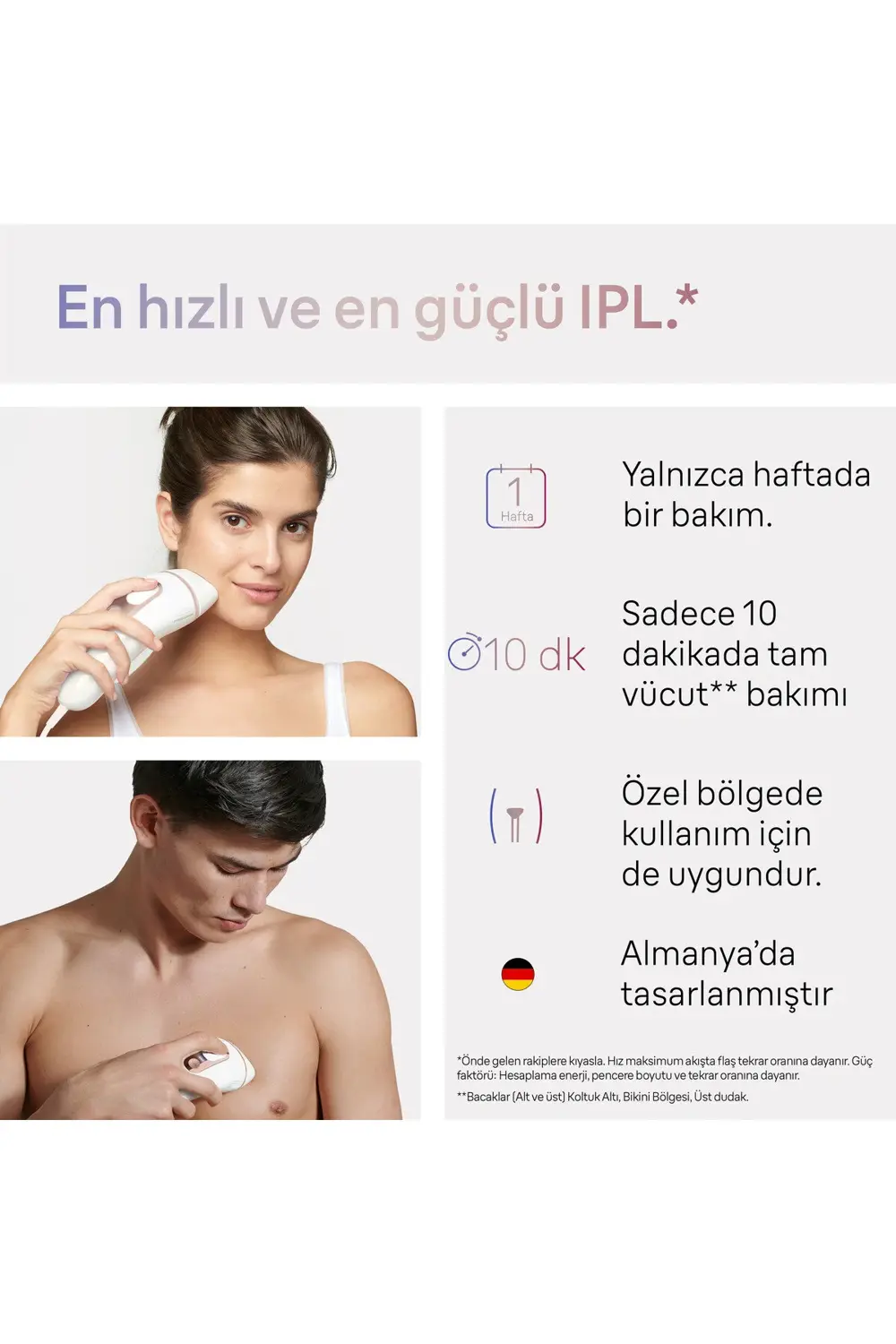 IPL Skin i·expert, Evde Tüy Alma, Ücretsiz Uygulama, Çanta, Gille