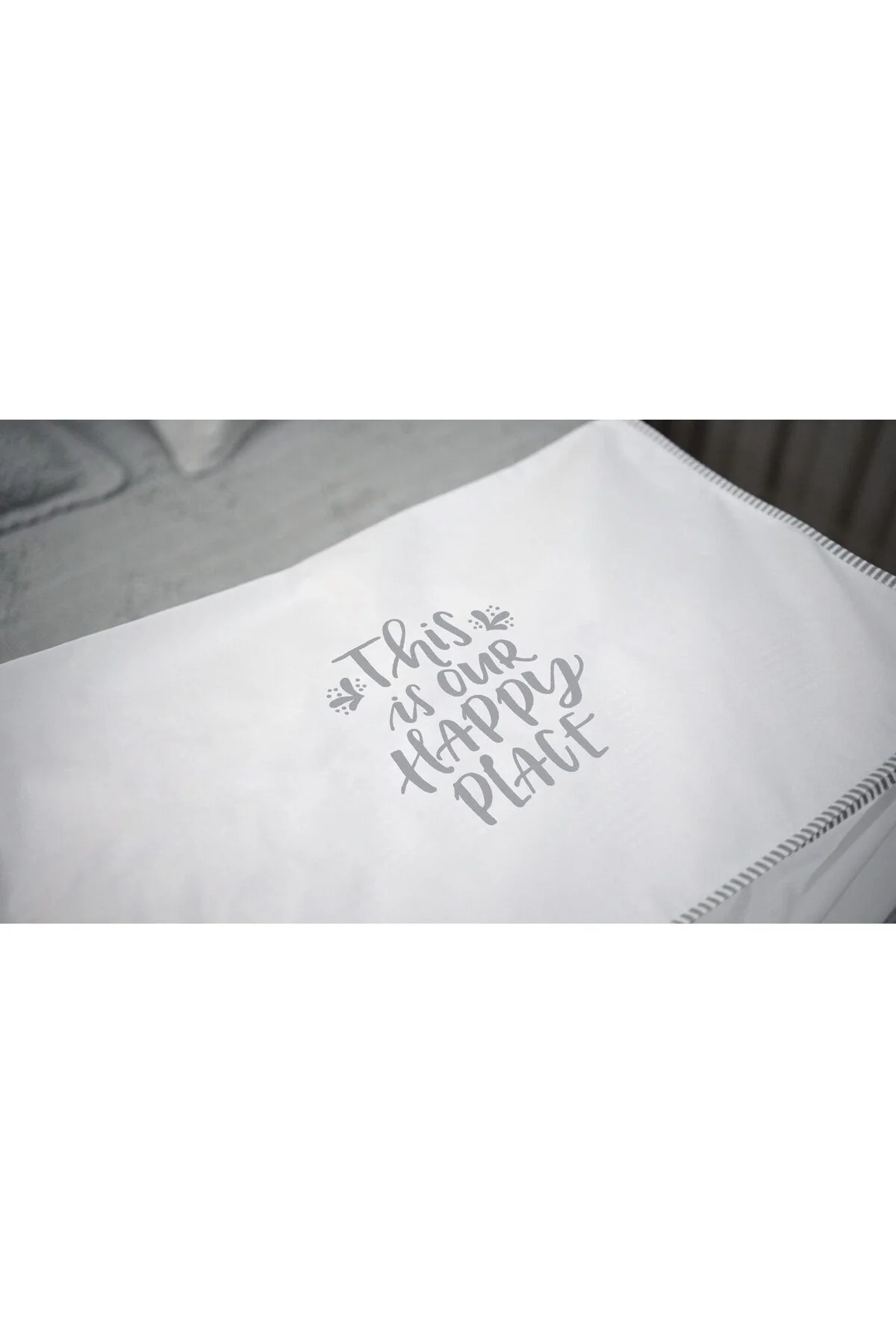 İpli Baskılı Yastık Hurcu Düzenleyici Organizer Hurç