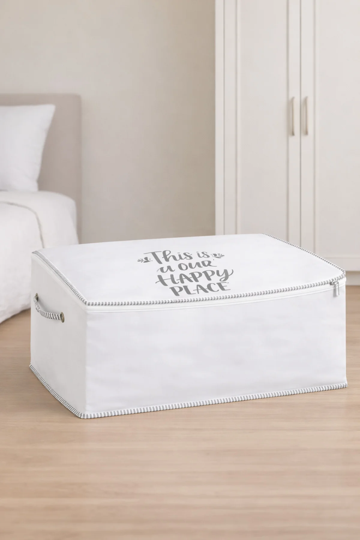 İpli Baskılı Yastık Hurcu Düzenleyici Organizer Hurç