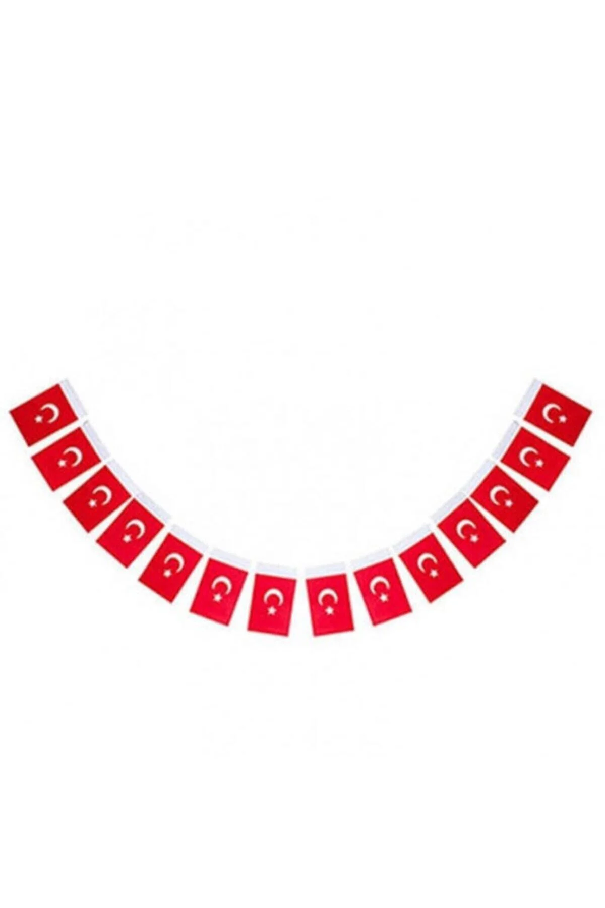 Ipli Minik Kağıt Türk Bayrağı 50'li Paket 9,5 X 6 cm