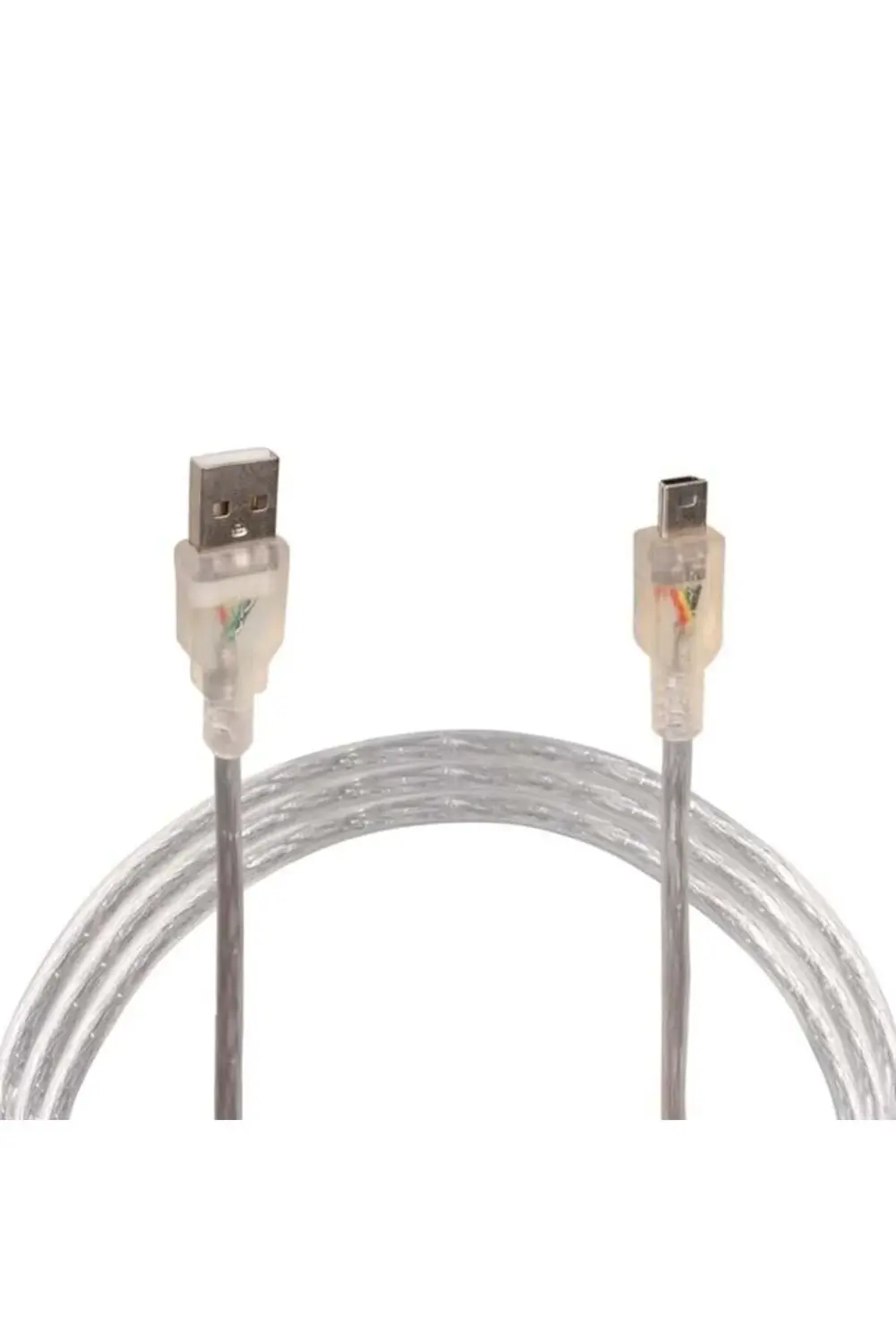 İpod Şarj Aleti Kablosu 5 Pin Geniş 1.5 Metre Şeffaf