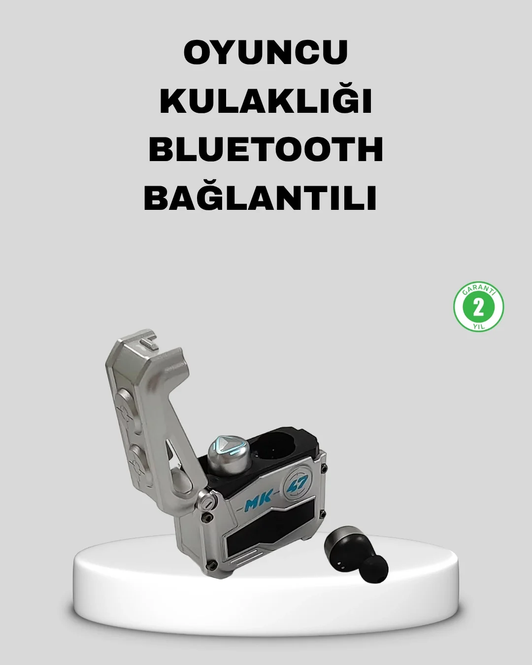 IPX5 Su Geçirmez Kablosuz Bluetooth Kulaklık – Powerbank Şarj Kut