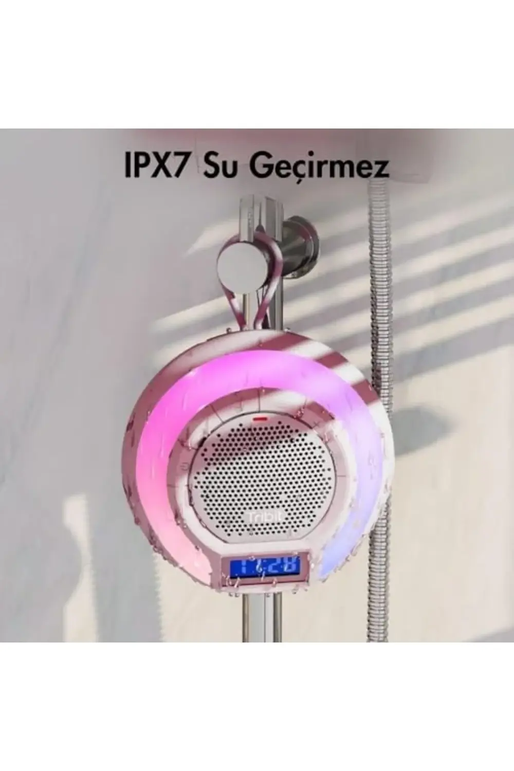 IPX7 Su Geçirmez, 18 Saat Oynatma Süresi Dahili Mikrofon Işıklı H