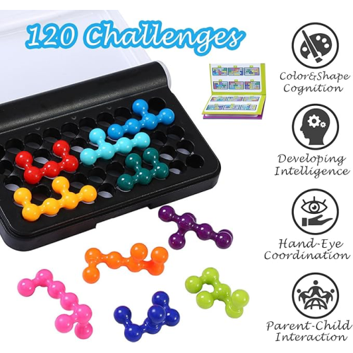 IQ Fit Bulmaca Oyunu 120 Seviyeli Zeka Geliştirici 10Renkli Modül