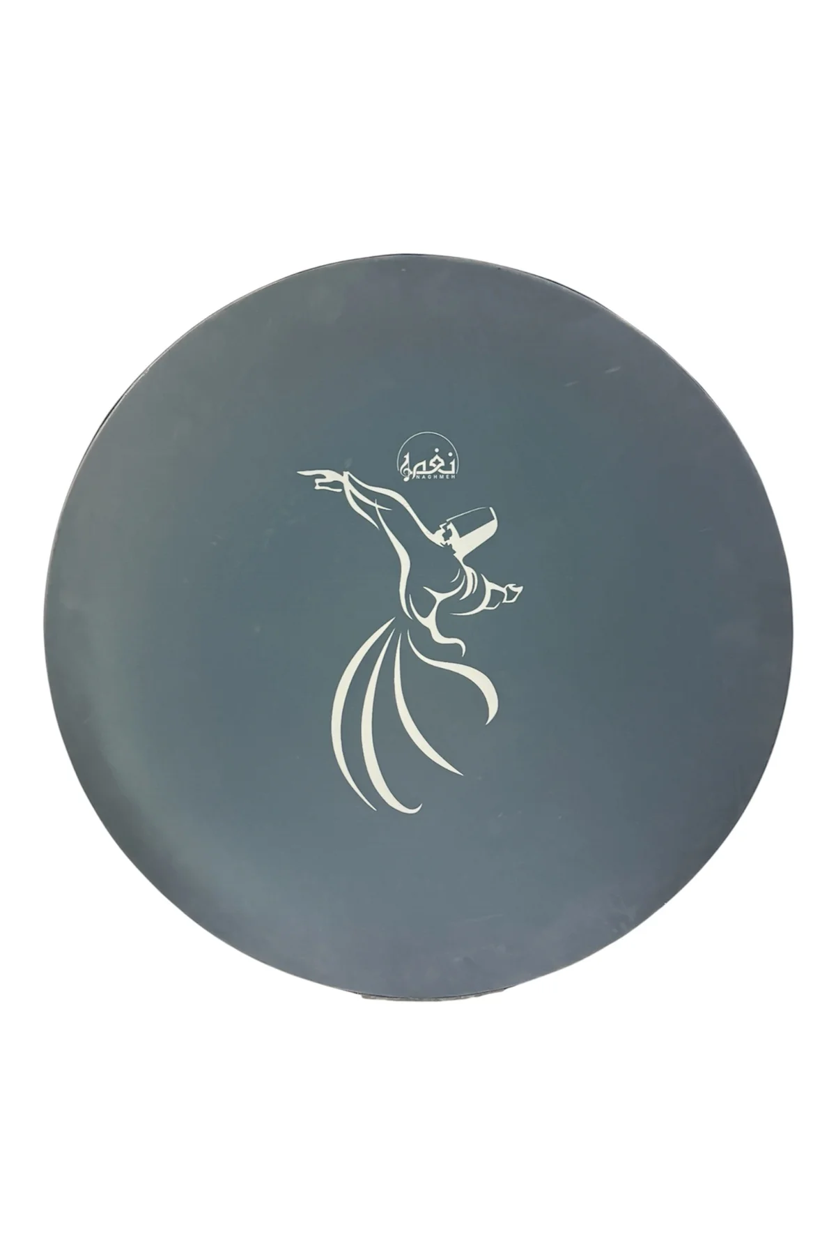İran Erbane Bendir 55 cm Mevlana Desenli | Halkalı | Kılıflı & Ku