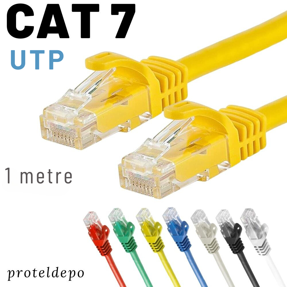 IRENIS 1 metre CAT7 UTP Kablo Ethernet Network İnternet Lan Ağ Kablosu IRENIS 1 metre CAT7 UTP Kablo Ethernet Network İnternet Lan Ağ Kablosu