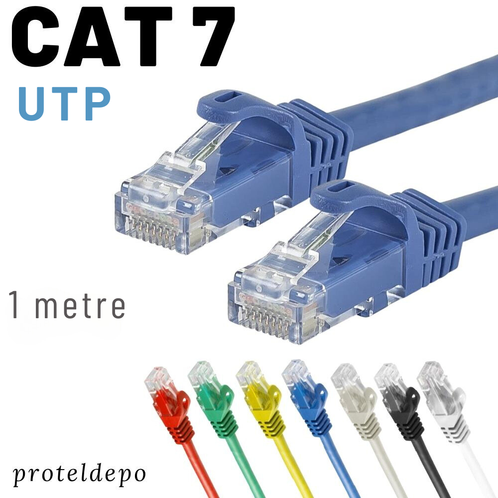 IRENIS 1 metre CAT7 UTP Kablo Ethernet Network İnternet Lan Ağ Kablosu IRENIS 1 metre CAT7 UTP Kablo Ethernet Network İnternet Lan Ağ Kablosu