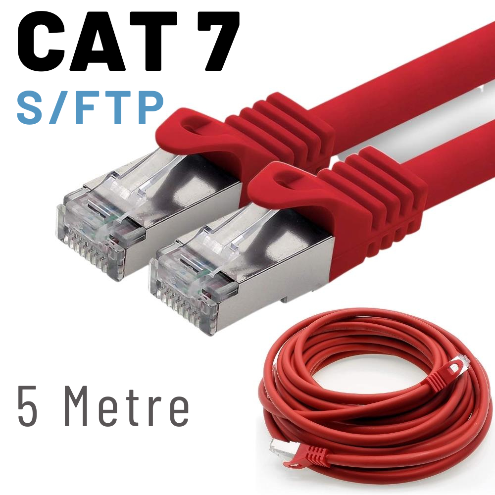 İrenis 5 Metre Cat7 Kablo S/Ftp Lszh Ethernet Network Lan Ağ Kablosu İrenis 5 Metre Cat7 Kablo S/Ftp Lszh Ethernet Network Lan Ağ Kablosu