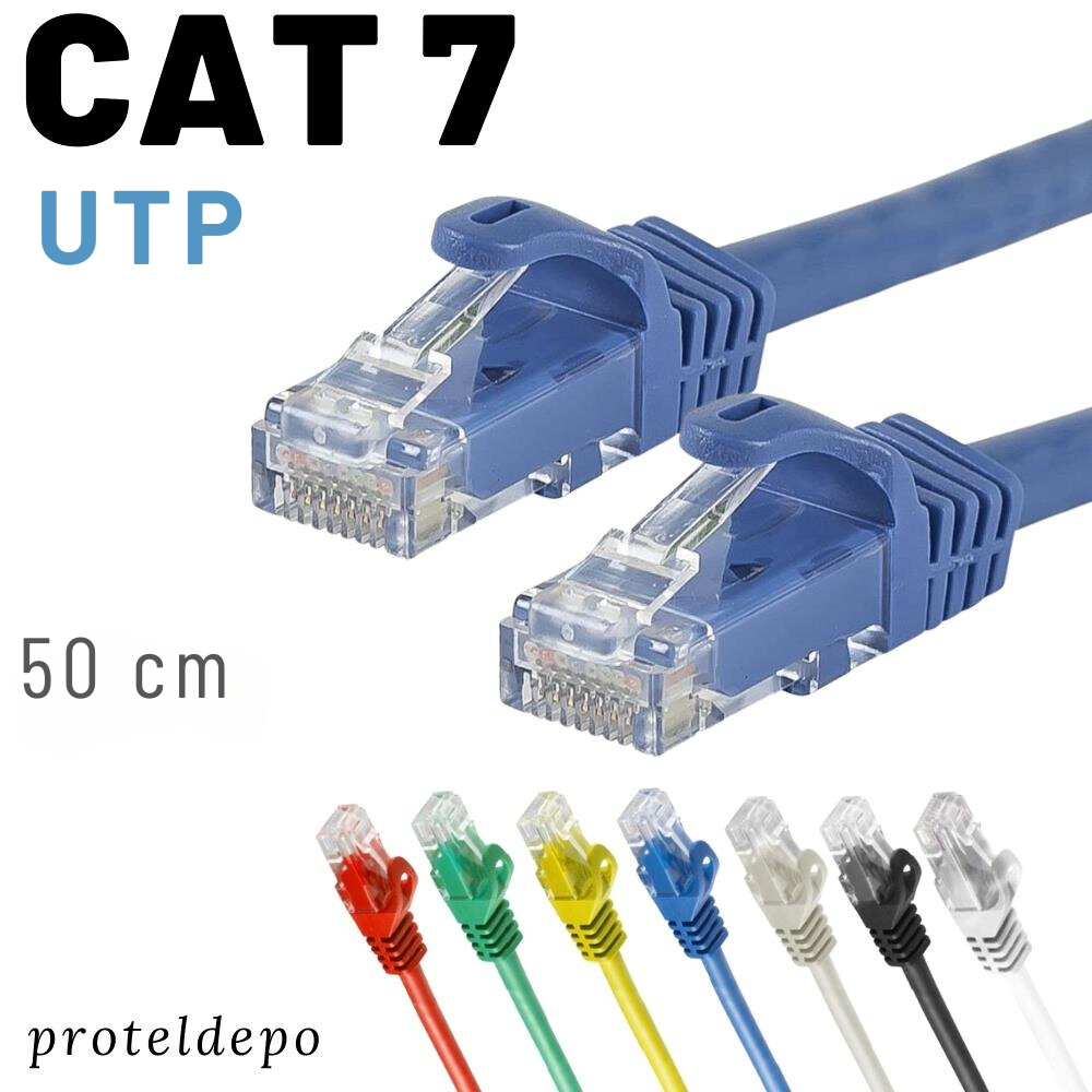 IRENIS 50 cm CAT7 UTP Kablo Ethernet Network İnternet Lan Ağ Kablosu IRENIS 50 cm CAT7 UTP Kablo Ethernet Network İnternet Lan Ağ Kablosu